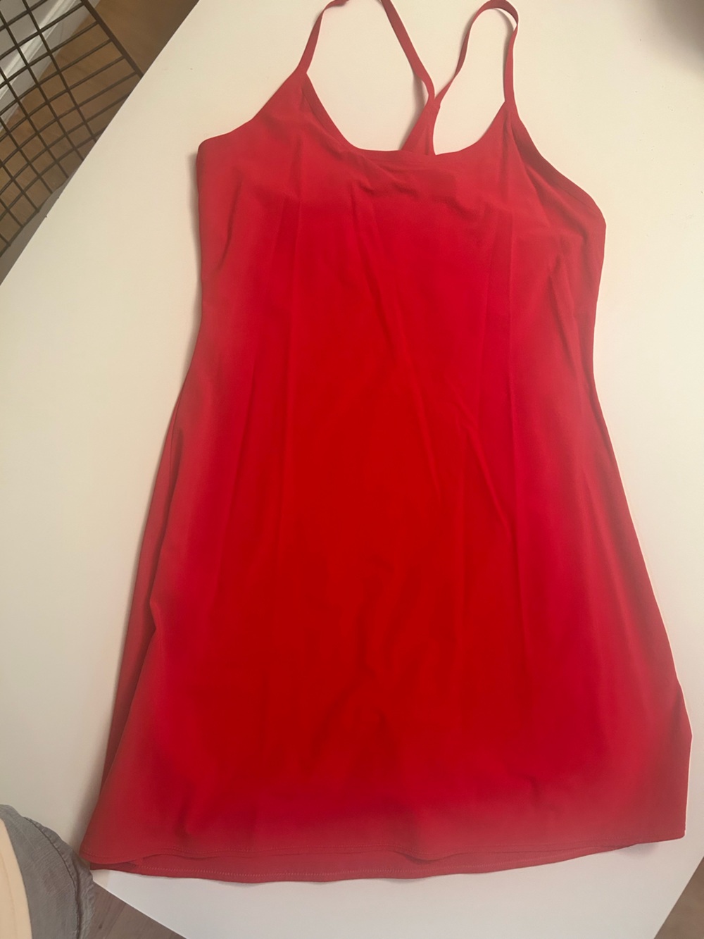 Outdoor Voices Red A-Line Skirt